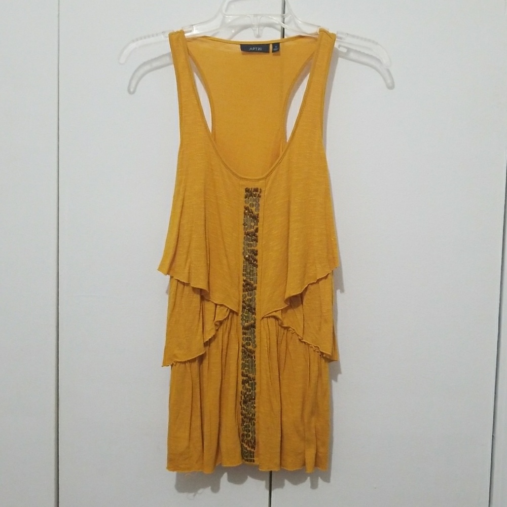 Mustard Tank Top